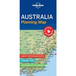 Lonely Planet Australia Planning Map (Min Order Qty 1)