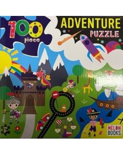 Jigsaw Puzzle 100 Piece Melon Books - Adventure (Min Order Qty:2)