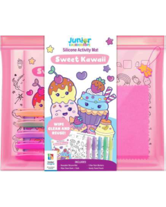 Jr Kaleidoscope Cute Kawaii Silicone Games Mat (Min Order Qty 2)