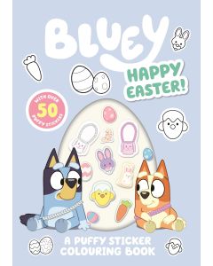 Bluey Happy Easter Puffy Stickers (Min Order Qty 2)