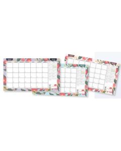 Sasco 2025 Fashion Desk Planner 450x276mm Assorted Colours  (Order in Multiples of 6) ***Available August 2024***