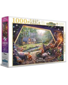 Harlington Thomas Kinkade 1000pce Puzzle: Disney's Snow White and the Seven Dwarfs (Min Order Qty 2)