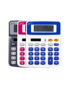 Jastek Desktop Calculator Assorted Colours (Min Order Qty 2)