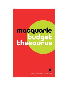 Macquarie Budget Thesaurus (Min Order Qty 1)