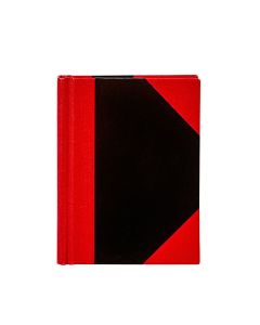 Spirax Casebound Notebook A4 Red & Black (Min Order Qty 2)