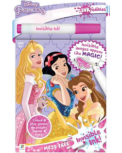 Inkredibles Invisible Ink: Disney Princess (Min Order Qty 2) 