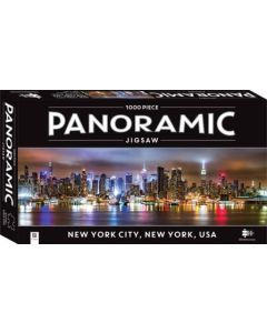 1000 Piece Panoramic Jigsaw Puzzle New York City, New York, USA (Min Order Qty 2) 