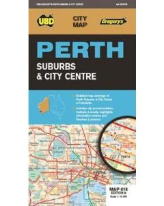 UBD/Gregory's Perth State & Suburban 662 Map #9 (Min Order Qty 2)