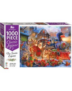 Mindbogglers 1000 Piece Christmas Puzzle The Santa Express (Min Order Qty 3) 