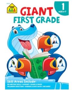 School Zone: Giant Workbook First Grade (Min Order Qty: 3) 