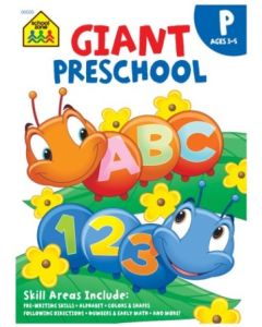 School Zone: Giant Workbook Preschool (Min Order Qty: 3) 