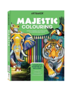 Art Maker Studio Colouring Majestic Beasts (Min Order Qty 2)