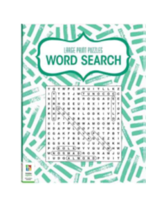 Large Print Puzzle Book Word Search (Min Order Qty 2)