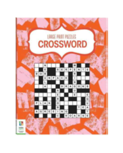 Large Print Puzzle Book Crossword (Min Order Qty 2)