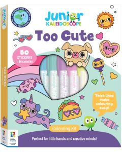 Junior Kaleidoscope Colouring Kit Too Cute (Min Order Qty 2)