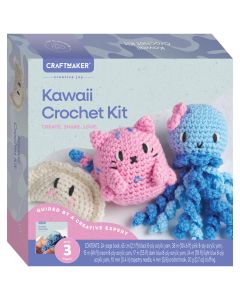 Craft Maker Kawaii Crochet Kit (Min Order Qty 2)