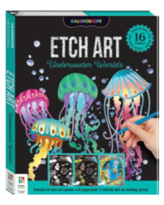 Kaleidoscope Etch Art - Underwater Worlds (Min Order Qty 2)