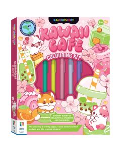 Kaleidoscope Colouring Kit Kawaii Cafe (Min Order Qty 2)