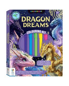 Kaleidoscope Colouring Kit Dragon Dreams (Min Order Qty 2)