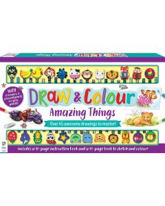 Draw and Colour Amazing Things 24-Pencil Set (Min Order Qty 1) 