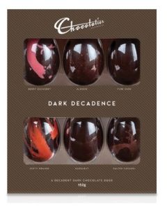 Chocolatier Dark Decadence 6 Egg Selection (Min Order Qty 2) ***Available Mid Feb 2025***