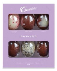 Chocolatier Enchanted Milk & White Chocolate 6 Egg Selection (Min Order Qty 2) 