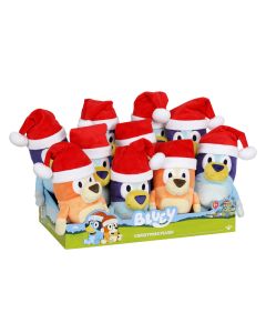 Bluey Christmas Plush CDU of 10 (Min order Qty: 1) *Coming October*