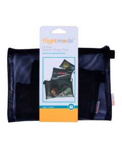 Travel Mesh Bag Set 3pk (Min Order Qty 2)