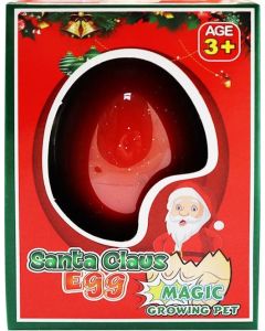 Christmas - Santa Claus Growing Egg CDU of 12 (Min Order Qty 1)