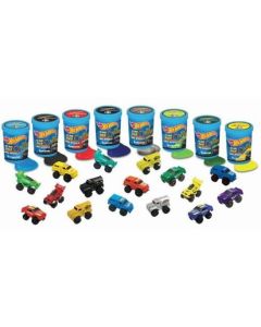 Hot Wheels Car Slime Race Barrel 16pk (Min Order Qty: 1)