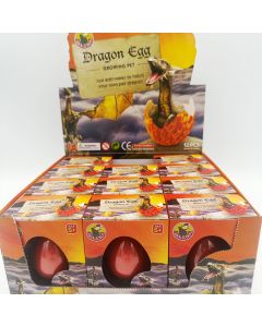 Growing Pet Egg Dragon CDU of 12 (Min Order Qty 1)