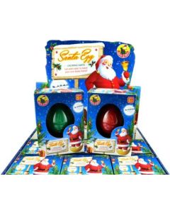 Santa Growing Egg  (Min Order Qty: 1 Display)