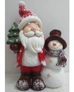 Santa and Snowman Standing (Min Order Qty: 1)