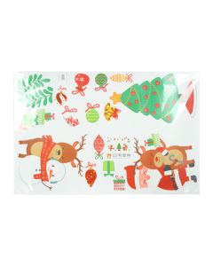 Christmas Range - Double Sided Window Sticker 90x60cm (Min Ord Qty 6)