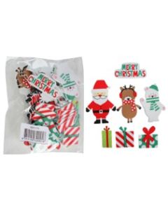 Christmas Stickers 70 assorted 20x15x3cm (Min Ord Qty 1)