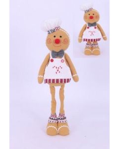 Gingerbread Gabriel with Telescopic Legs (Min Order Qty: 1)