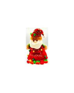 Santa Lolly Bag 21cm (Min Order Qty: 2)